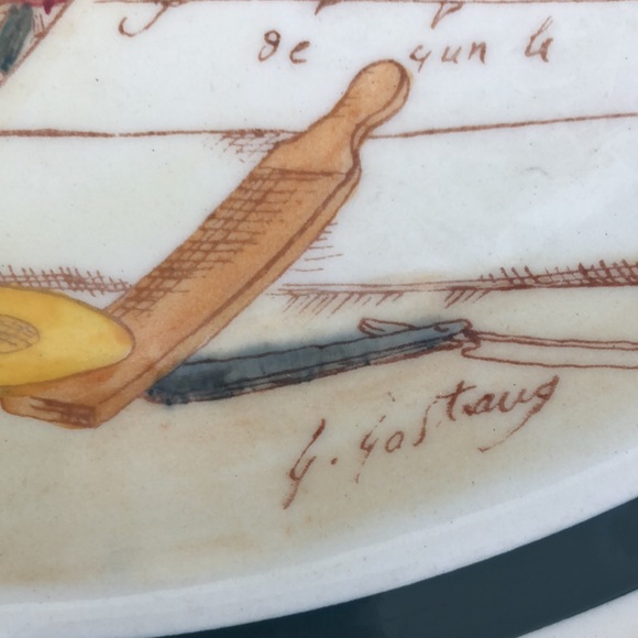 Large Antique Charger - Picture 4 of 8